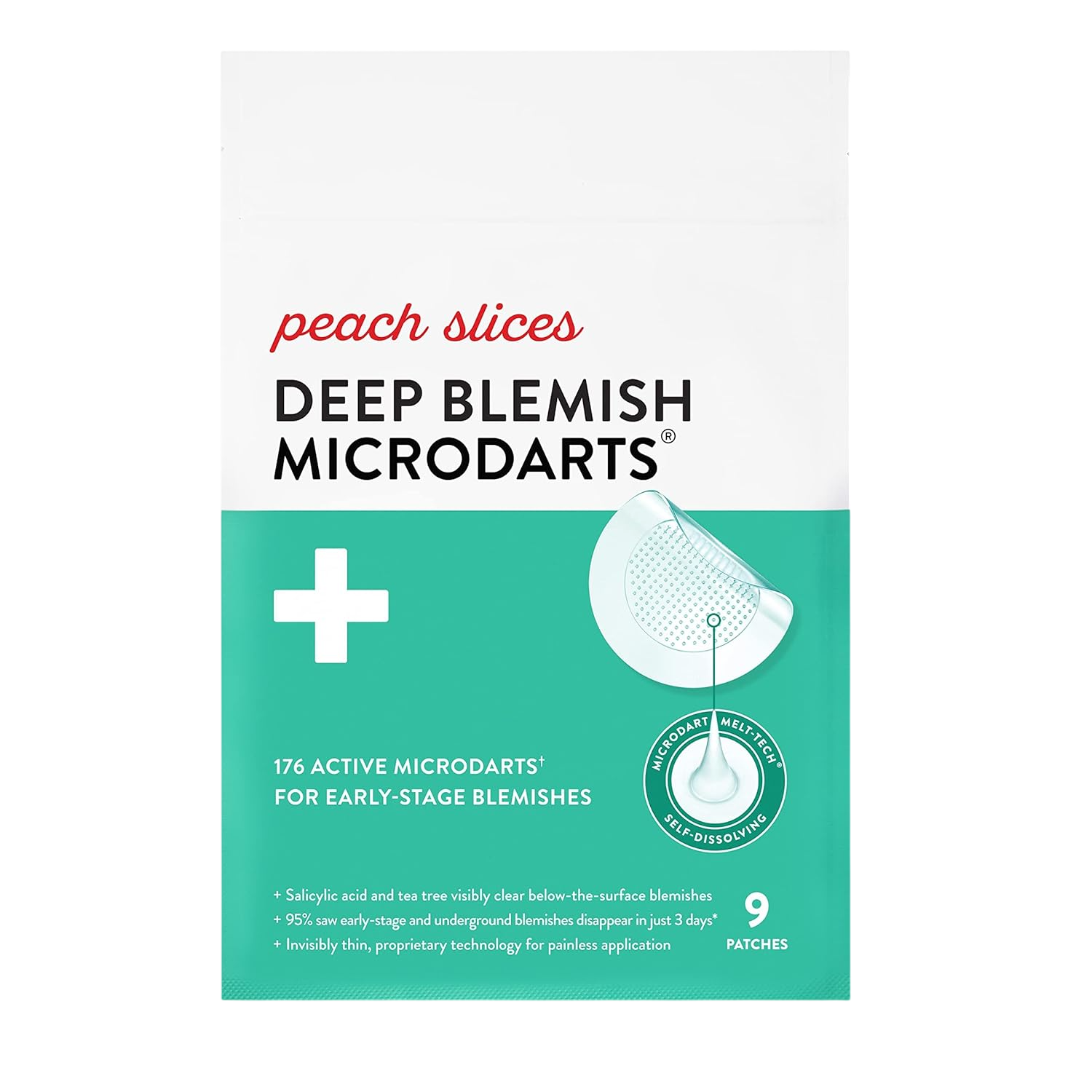Peach Slices Deep Blemish Microdarts (9 ct)